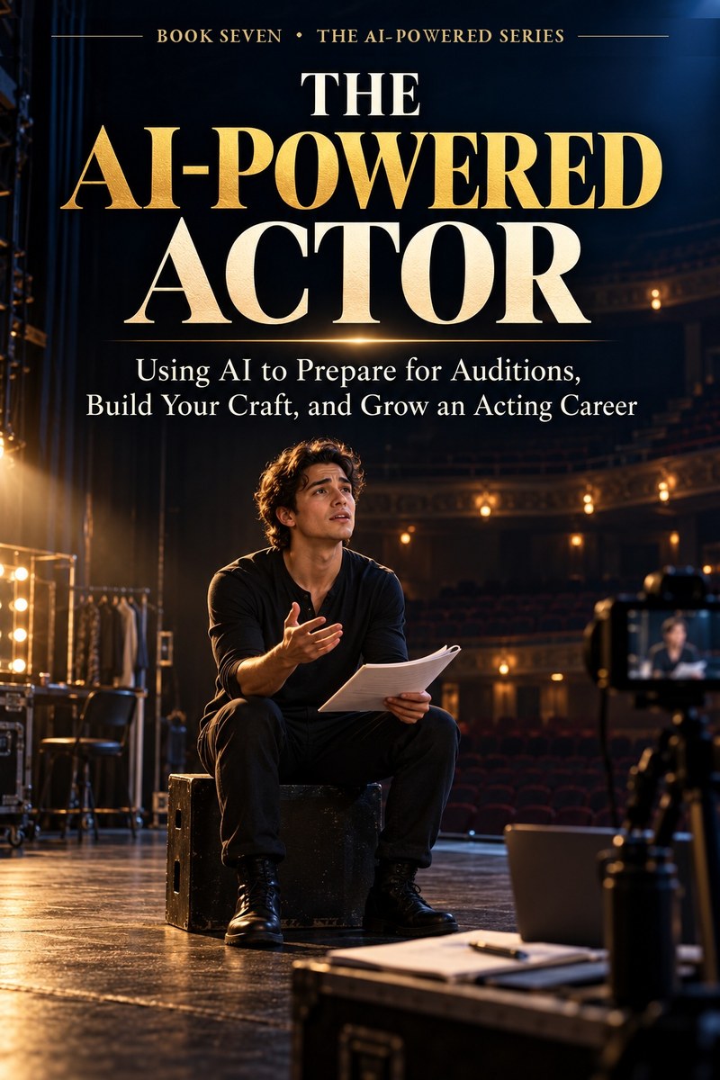 Portada de The AI-Powered Actor, de Luis A. Morales