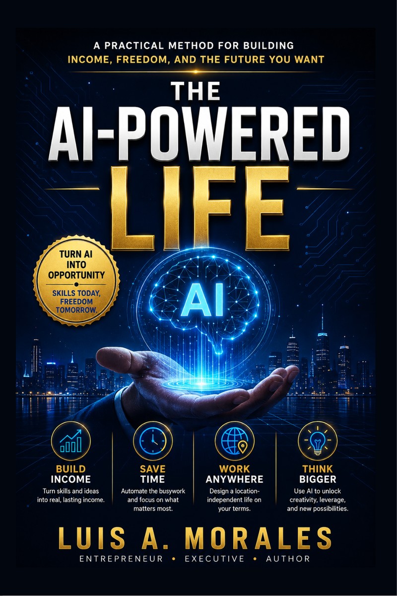 The AI-Powered Life cover
