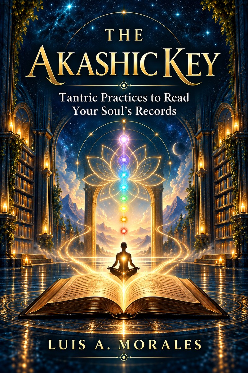 Portada de The Akashic Key, de Luis A. Morales