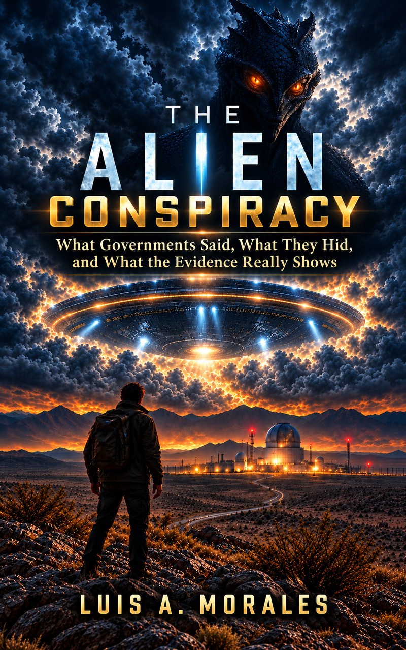 Portada de The Alien Conspiracy, de Luis A. Morales