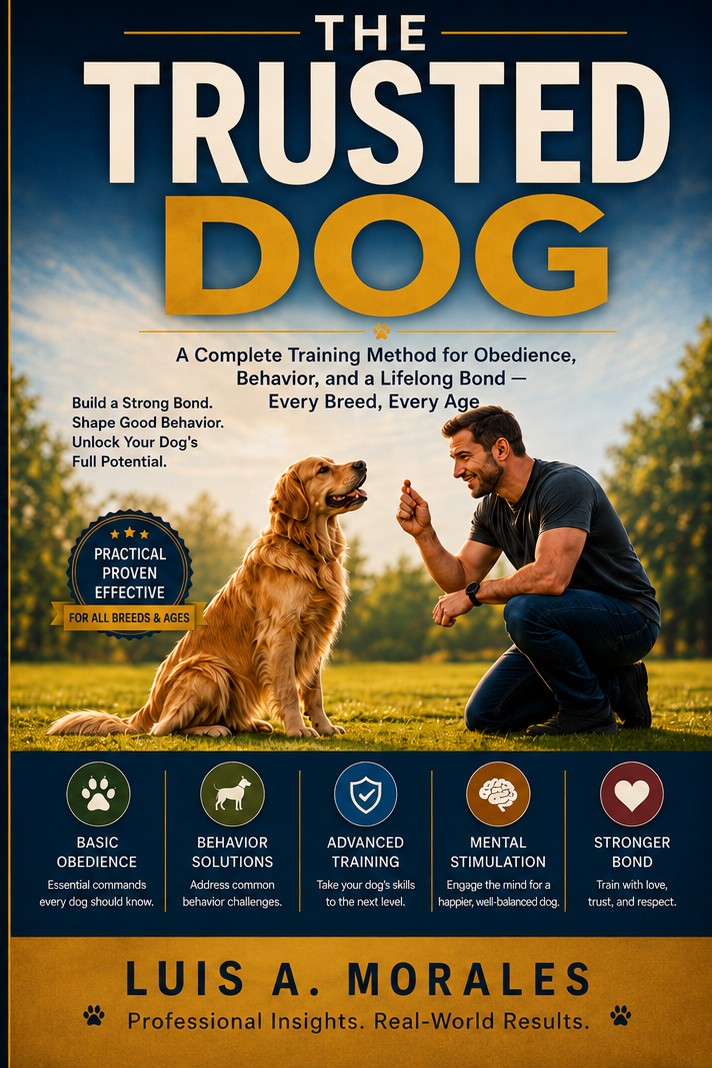 Cover of The Trusted Dog by Luis A. Morales
